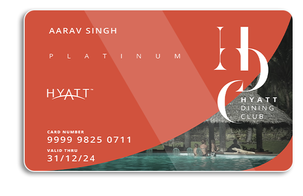 Hyatt Dining Club Platinum Membership