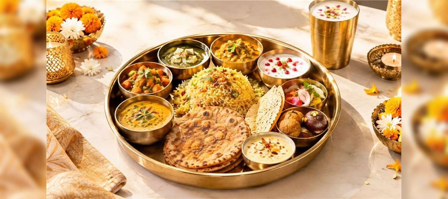 The Festive Thali @ 10% Off