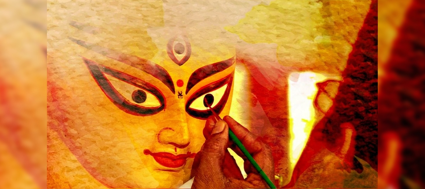 A festive table awaits this Durga Puja