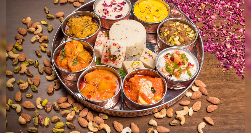 Navratri Thali @ 10% off 