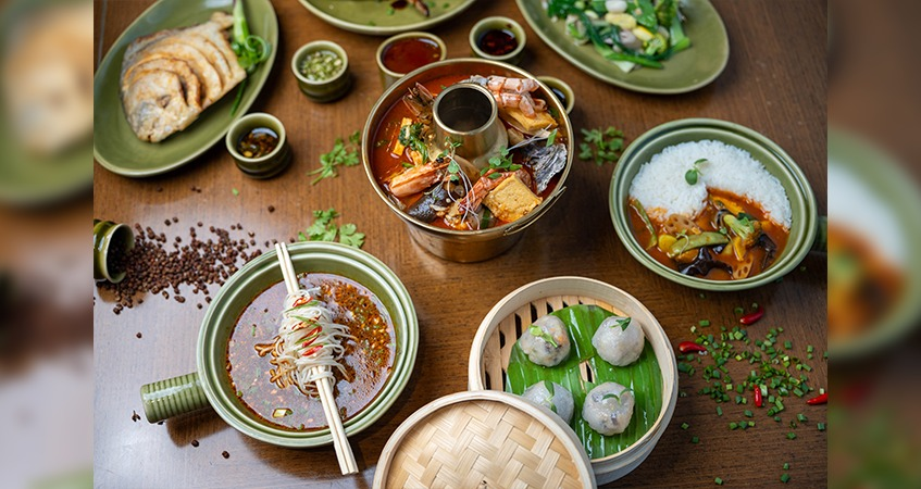 1+1 on Sichuan set menu