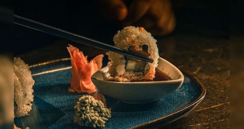 Sushi & Sake Lunch at INR 1,999++ 