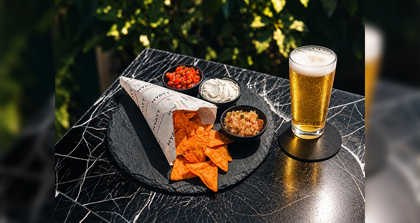 Beer on the House with Every Bite 