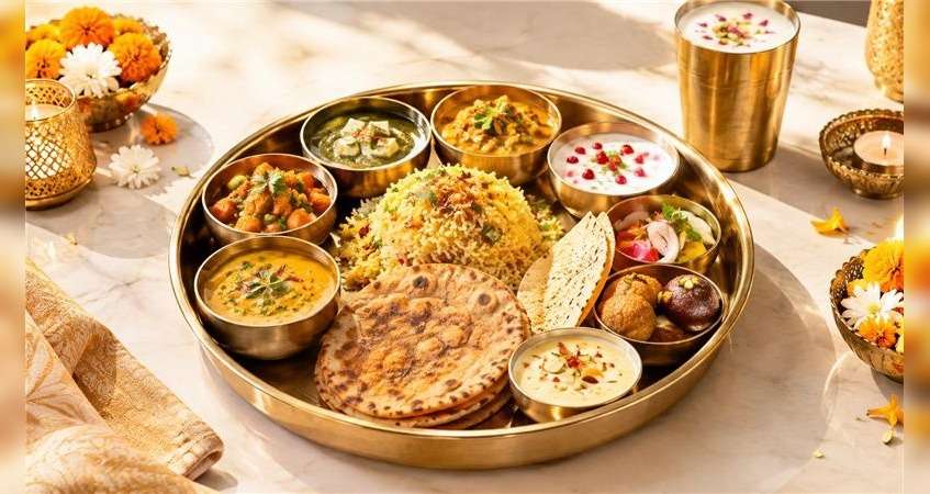 The Festive Thali @ 10% Off